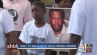 Family of man fatally shot by KCPD officer demands justice