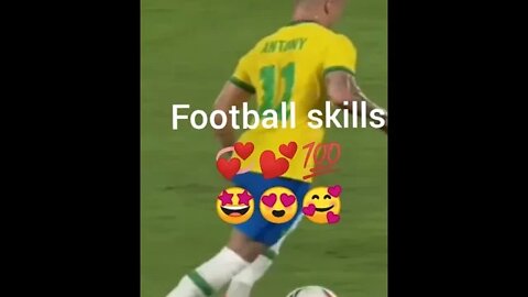 Antony skills, Football skills #short #shorts