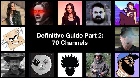 Part 2 of Definitive Guide to Anti-Woke and Pro-Free Speech Channels