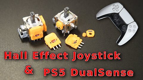 Hall Effect Joystick Replacement for the PS5 DualSense