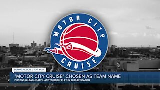 Pistons new G-League team to be named Motor City Cruise