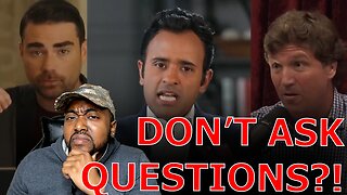 Vivek Ramaswamy CHECKS Ben Shapiro Attacking Joe Rogan And Tucker Carlson For Asking Questions!