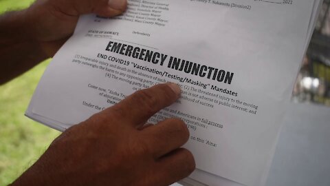 Hawaii Emergency Injunction Demonstration with Gene Tamashiro LONG CUT