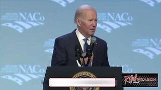 President Biden Delivers the Keynote Address During the National Association of Counties