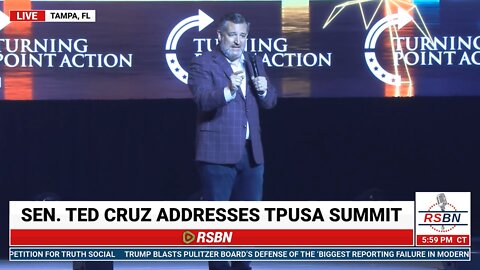 WATCH: Senator Ted Cruz Address Students at TPUSA Student Action Summit 7-22-22