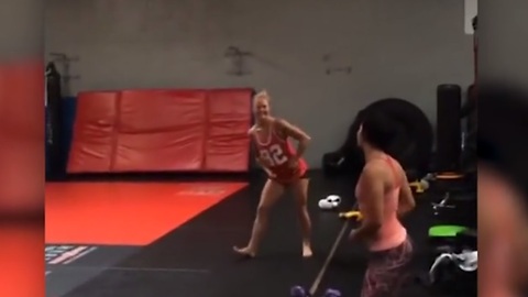 Holly Holm’s Awkward Dance Moves