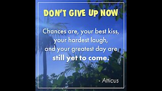 Don't give up now [GMG Originals]