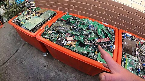 7 Day E Waste Scrapping Mission Day 2
