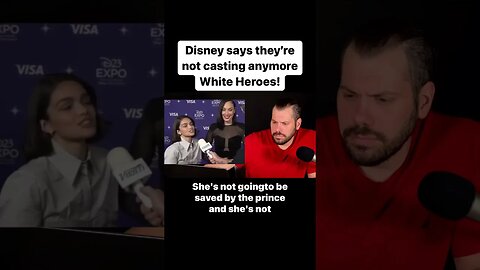 Disney: Casting No more White Hero’s, ONLY Villains! #shorts