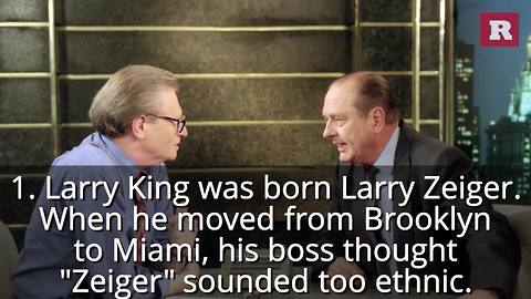 5 things you didn't know about TV legend Larry King | Rare People