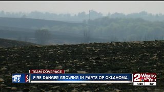 Fire danger growing in parts of oklahoma