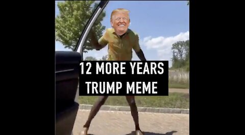 12 more years Trump Meme: #Trump2020