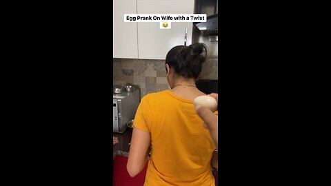 egg prank on wife||funny