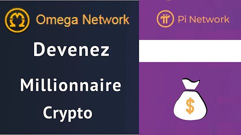 Devenir millionnaire crypto minage gagner crypto bitcoin kyc ( Projet omega pi network )