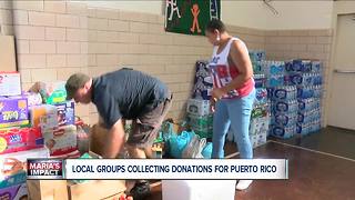 Local groups collecting donations for Puerto Rico