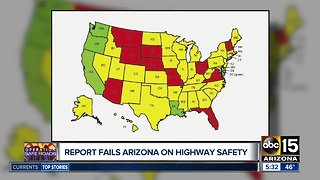 Report: Arizona falling behind with traffic safety laws