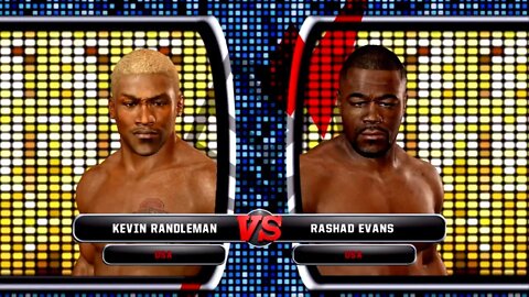 UFC Undisputed 3 Gameplay Rashad Evans vs Kevin Randleman (Pride)