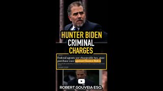 Hunter Biden CRIMINAL Charges #shorts