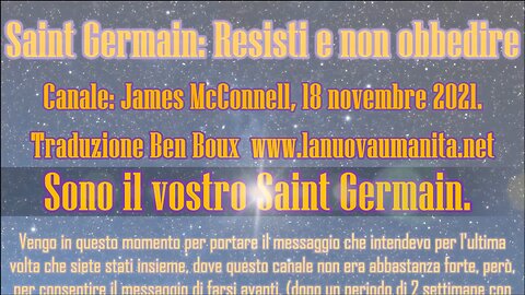 Saint Germain Resisti e non obbedire