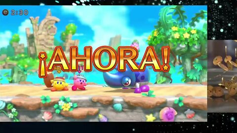 Hacemos pruebas de kirby clash Nintendo Switch en obs studio