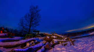 Colorful Firewood Time Lapse 5K