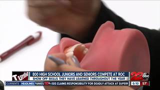 Students show skills at ROC Competition