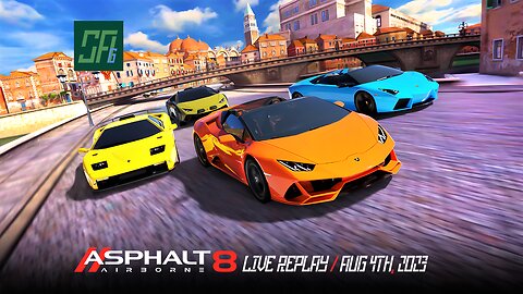 [Asphalt 8: Airborne (A8)] Treasure Rush Finale and More | Live Replay | August 4th, 2023 (UTC+08)