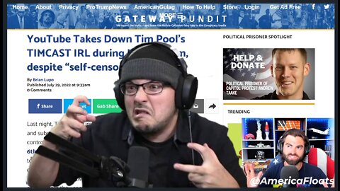 The Real Reason TIMCAST IRL Got Taken Down Last Night