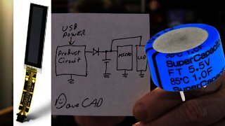 EEVblog #1242 - Memory LCD+Supercaps+Low Power Design