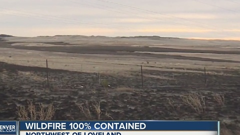 Bobcat Power Line Fire 100 percent contained