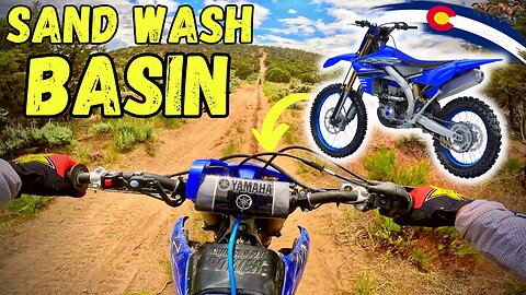 Yamaha YZ450FX Ride Day "Sand Wash Basin CO"