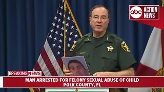 Man arrested in Polk County for felony sexual abuse of a child