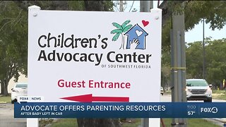 Advocate offers parent education resources after baby left in car