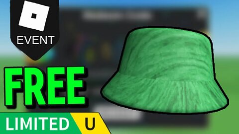 How To Get Emerald Wavy Bucket Hat in UGC Limited Codes (ROBLOX FREE LIMITED UGC ITEMS)