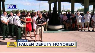 Fallen Deputy honored with dog park
