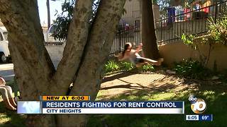 Residents fighting for rent control