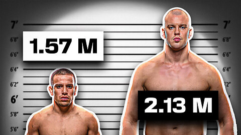 TALLEST and SMALLEST Fighters in UFC History