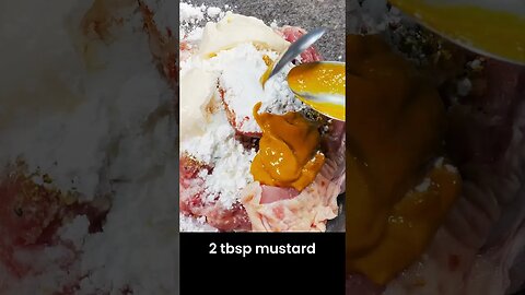 Chicken mustard dinner idea #vilmakitchen