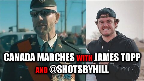 Veteran Walks Across Canada For Freedom - Great Interview With James Topp & Shotsbyhill 🍁💪