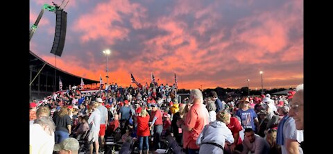 STRANGER(102) THINGS(77) = 179(The New Jerusalem) TRUMP RALLY IOWA