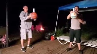 Un Basketball Beer Challenge qui tourne mal!