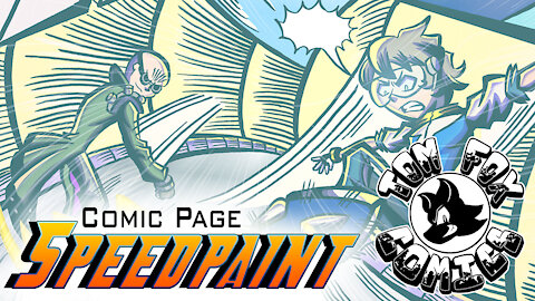 Aerodynamic Page 22 - Webcomic Speedpaint - TomFoxComics