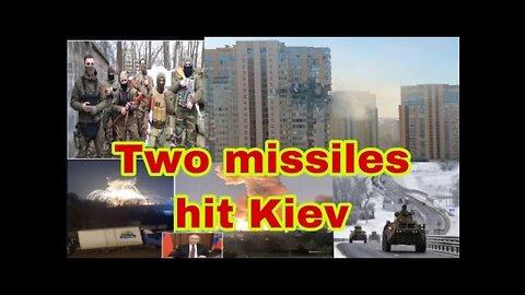 russia vs ukraine war update | latest news Russia-Ukraine | ukraine war news | Two missiles hit Kiev