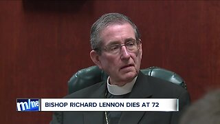 Bishop Richard Lennon dies at 72