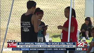 9th annual Farewell to Sickle Cell walk held at the park at Riverwalk