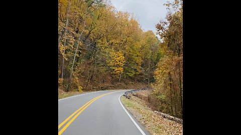 Fall Ride through Lake Guntersville