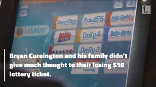 Man Pulls Lottery Ticket from Garbage, Discovers It's Worth $200,000