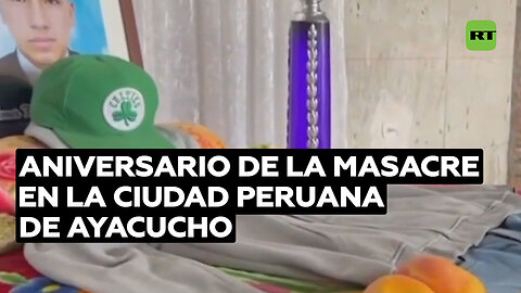 Paro en Ayacucho al cumplirse el aniversario de la masacre que dejó 10 manifestantes muertos