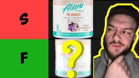 Ranking Alani Nu Flavors on a Tier List