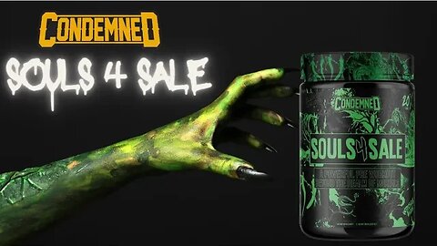 Condemned Labz Souls 4 Sale (New Premium Preworkout)